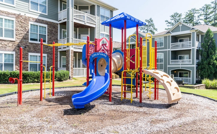 View at Legacy Oaks Apartments Knightdale NC Playground